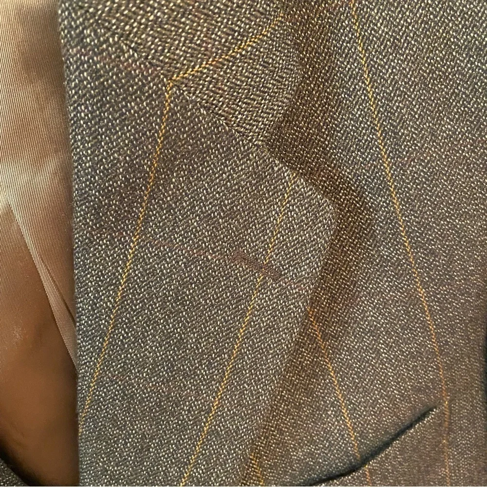 EVAN PICONE MEN’S BLAZER Wool Tweed Sports Coat Leather Elbow Patches Size 44R